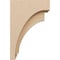 Ekena Millwork 6"W x 12"D x 18"H Classic Rivera Rough Cedar Woodgrain TimberThane Corbel, Primed Tan CORUR06X12X18RIVRCPR - alternate 2